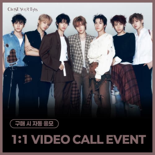 [10/16 1:1 VIDEO CALL EVENT] CLOSE YOUR EYES - The 4th Mini Album ’256th Note’ (Digging Ver.)