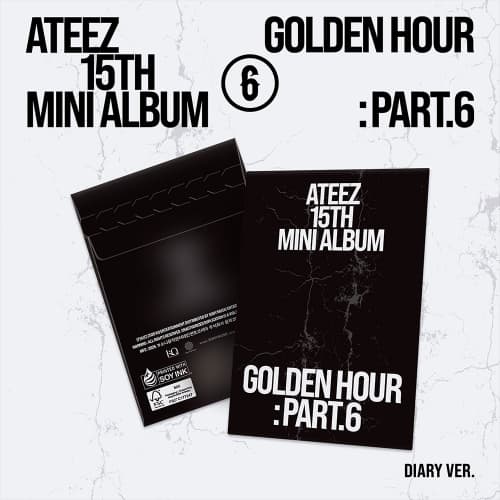 에이티즈 (ATEEZ) - GOLDEN HOUR : Part.6 (POCAALBUM / DIARY VER.)