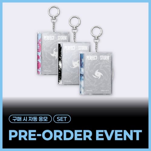 [PHOTOCARD EVENT] [세트/앨범3종] 투모로우바이투게더 (TXT) - TOMORROW X TOGETHER 9th Mini Album 'PERFECT STORM' (Photocard Case Ver.)