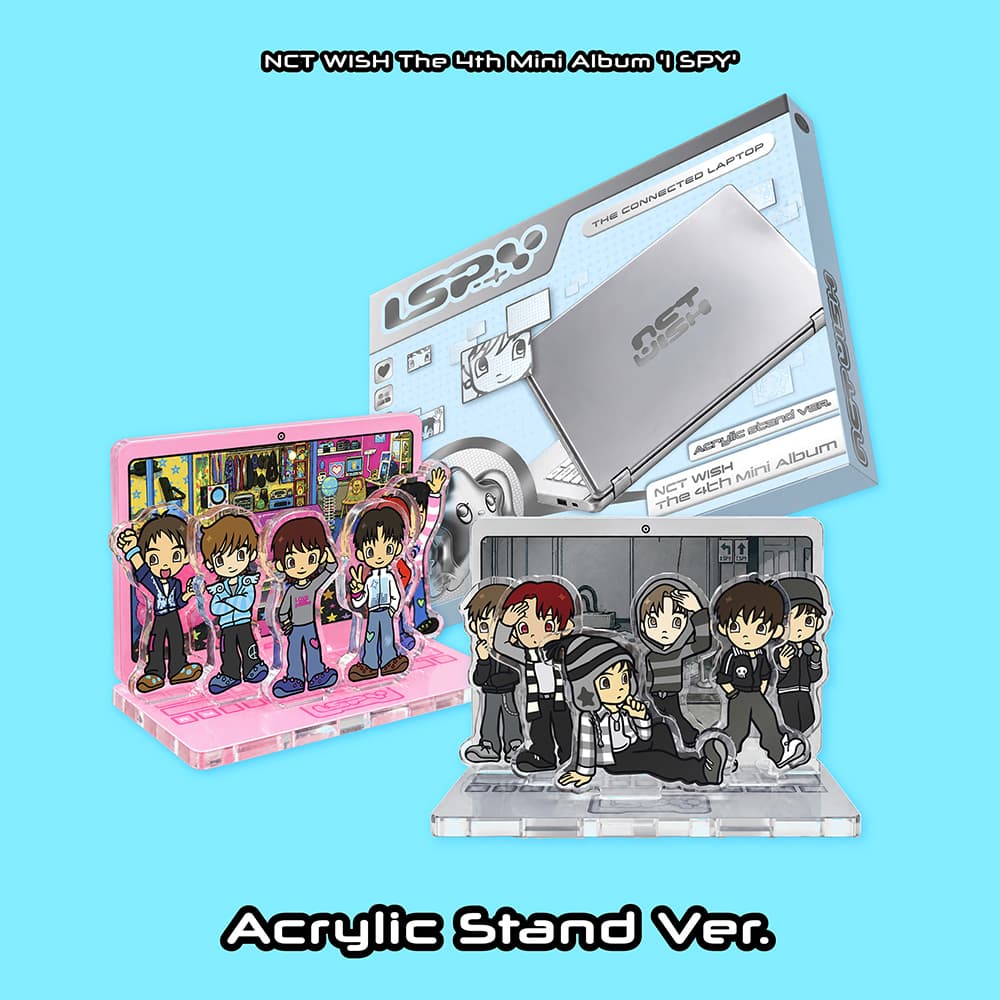 NCT WISH (엔시티 위시) - 미니 4집 [I SPY] (Acrylic Stand Ver. / 스마트앨범) (랜덤)