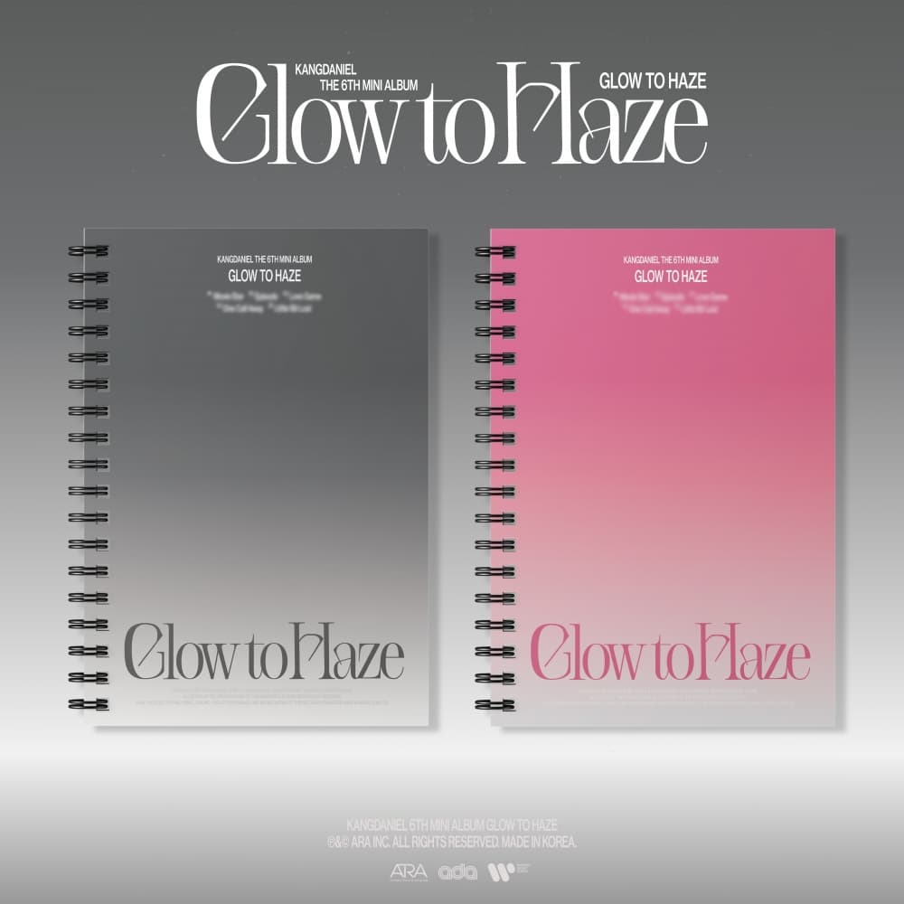 강다니엘 (KANG DANIEL) - Glow to Haze (Photo Book Ver. / 랜덤)