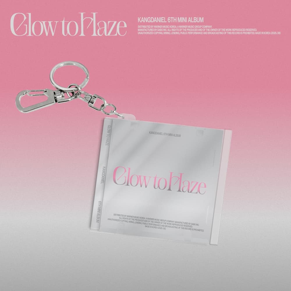 강다니엘 (KANG DANIEL) - Glow to Haze (MINI CD KEYRING Ver.)