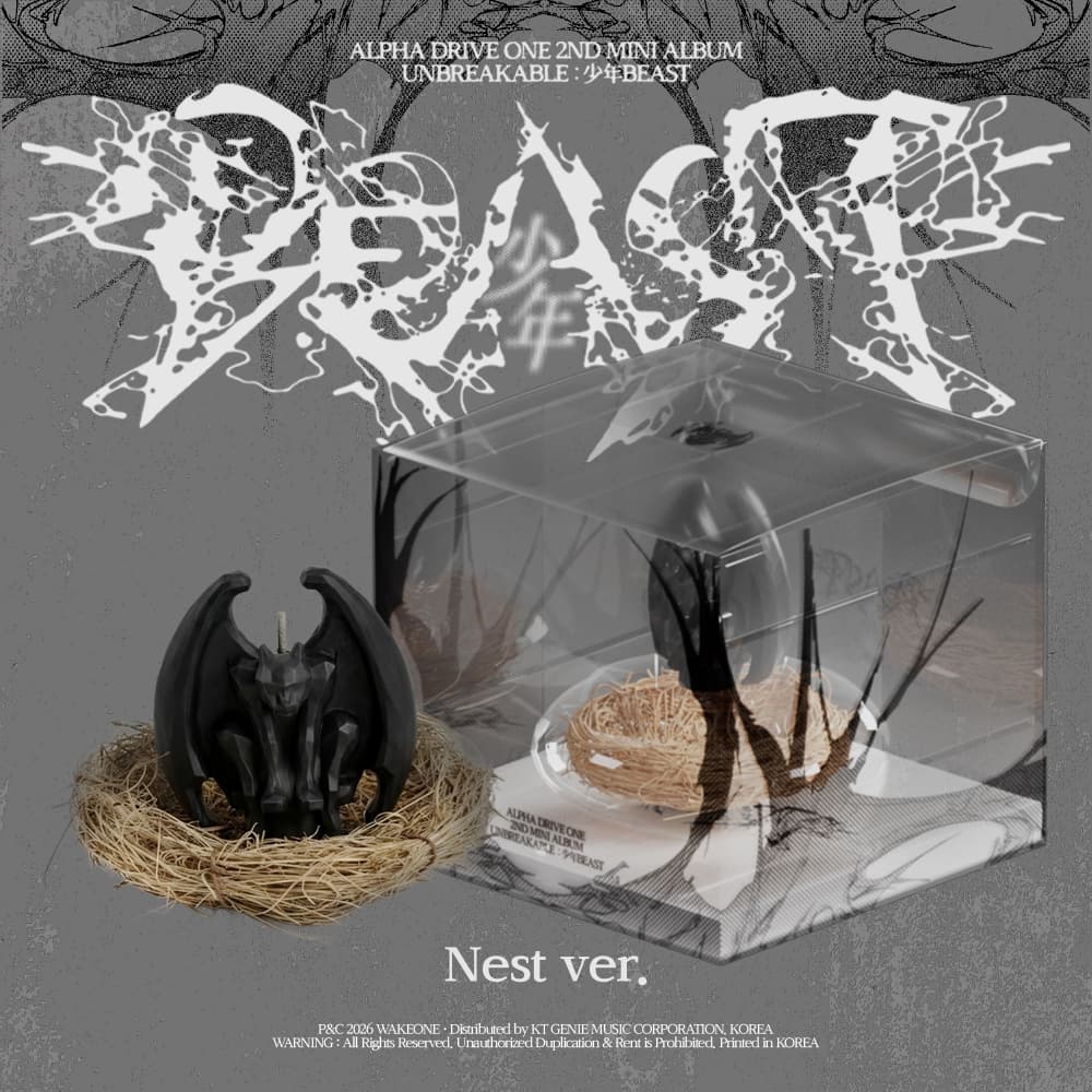 ALPHA DRIVE ONE (알파드라이브원) - 미니 2집 'UNBREAKABLE : 少年BEAST' (Nest Ver.) (Limited Edition)